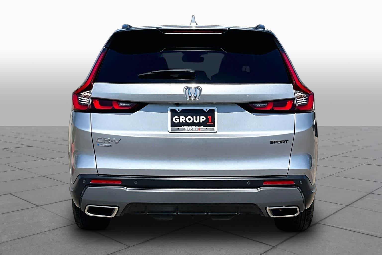 2024 Honda CR-V Hybrid Sport-L Lunar Silver Metallic at AutoNation USA Houston