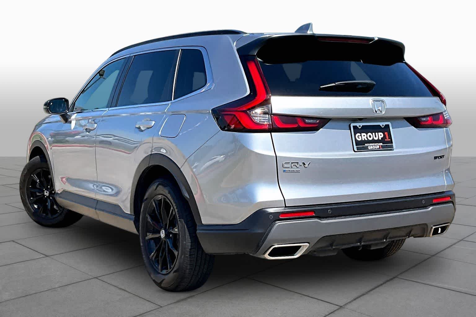 2024 Honda CR-V Hybrid Sport-L Lunar Silver Metallic at AutoNation USA Houston