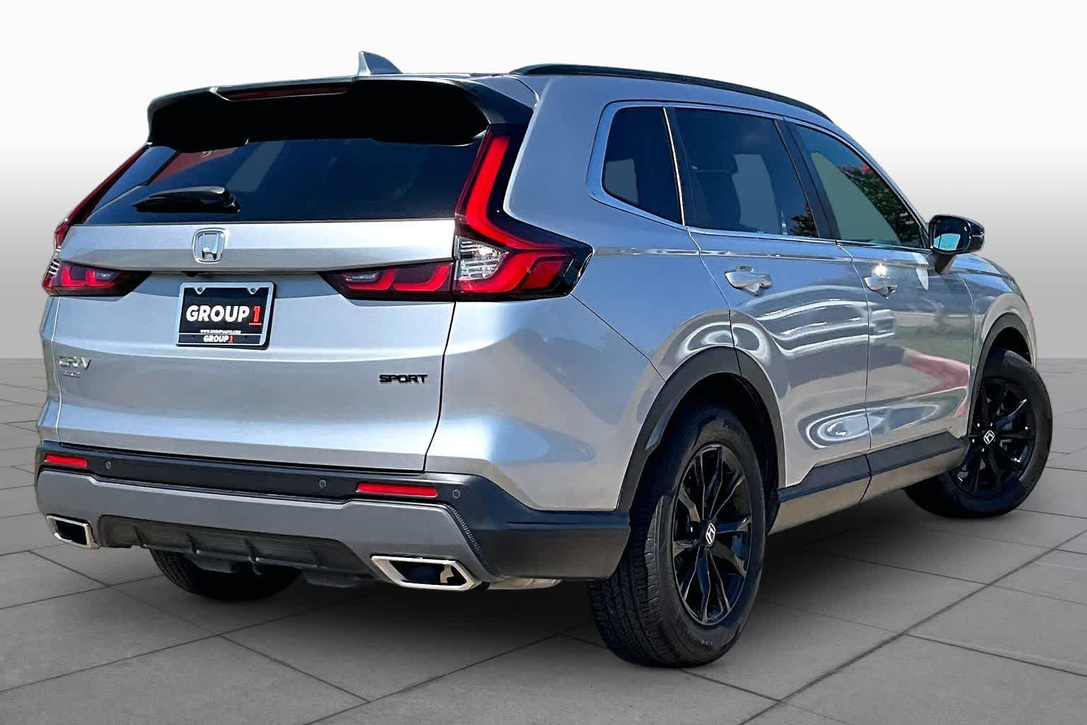 2024 Honda CR-V Hybrid Sport-L Lunar Silver Metallic at AutoNation USA Houston