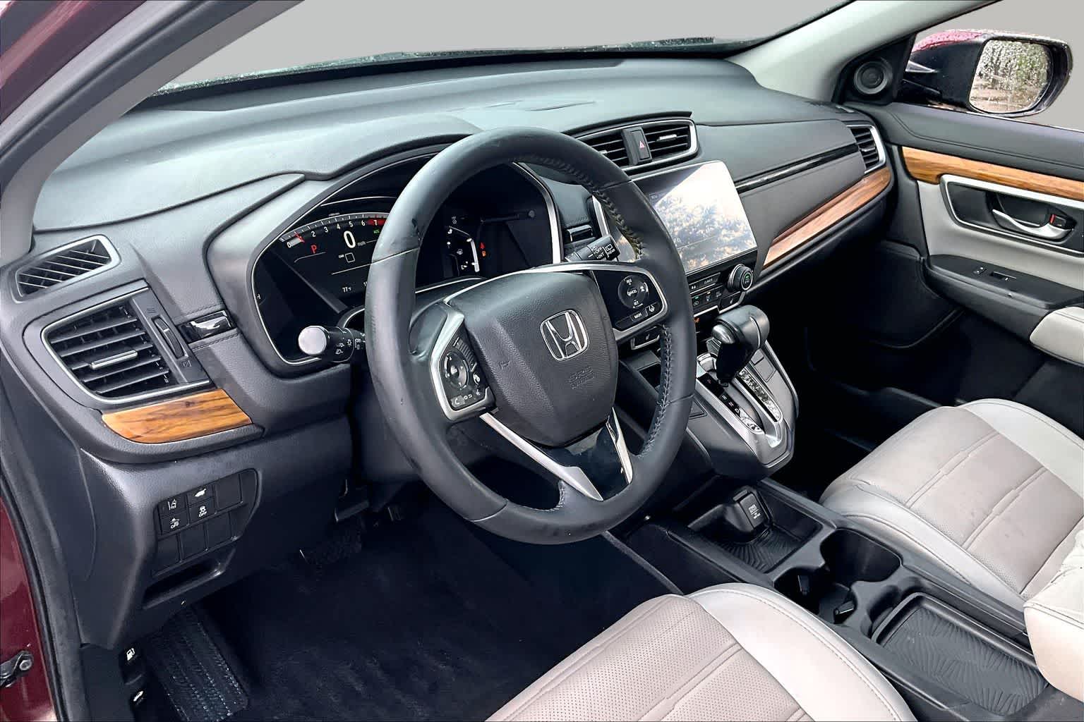 2017 Honda CR-V EX-L Basque Red Pearl II at Westside Kia