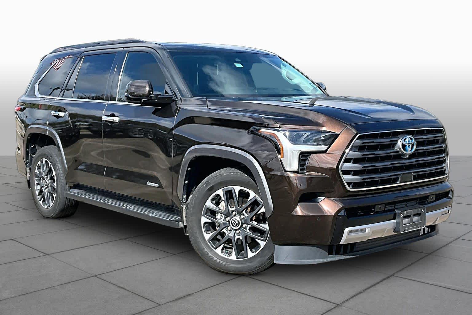 2023 Toyota Sequoia Limited Smoked Mesquite at Group 1 Toyota Southwest