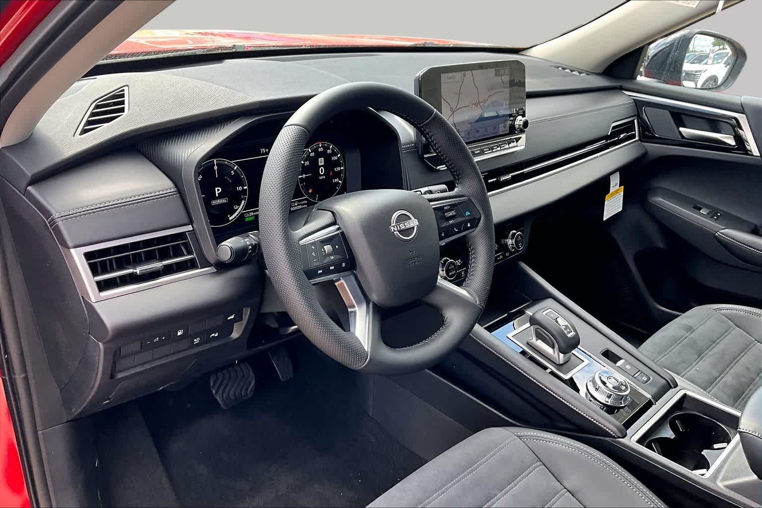 2026 Nissan Rogue Plug-In Hybrid SL Royal Red at Sterling McCall Nissan