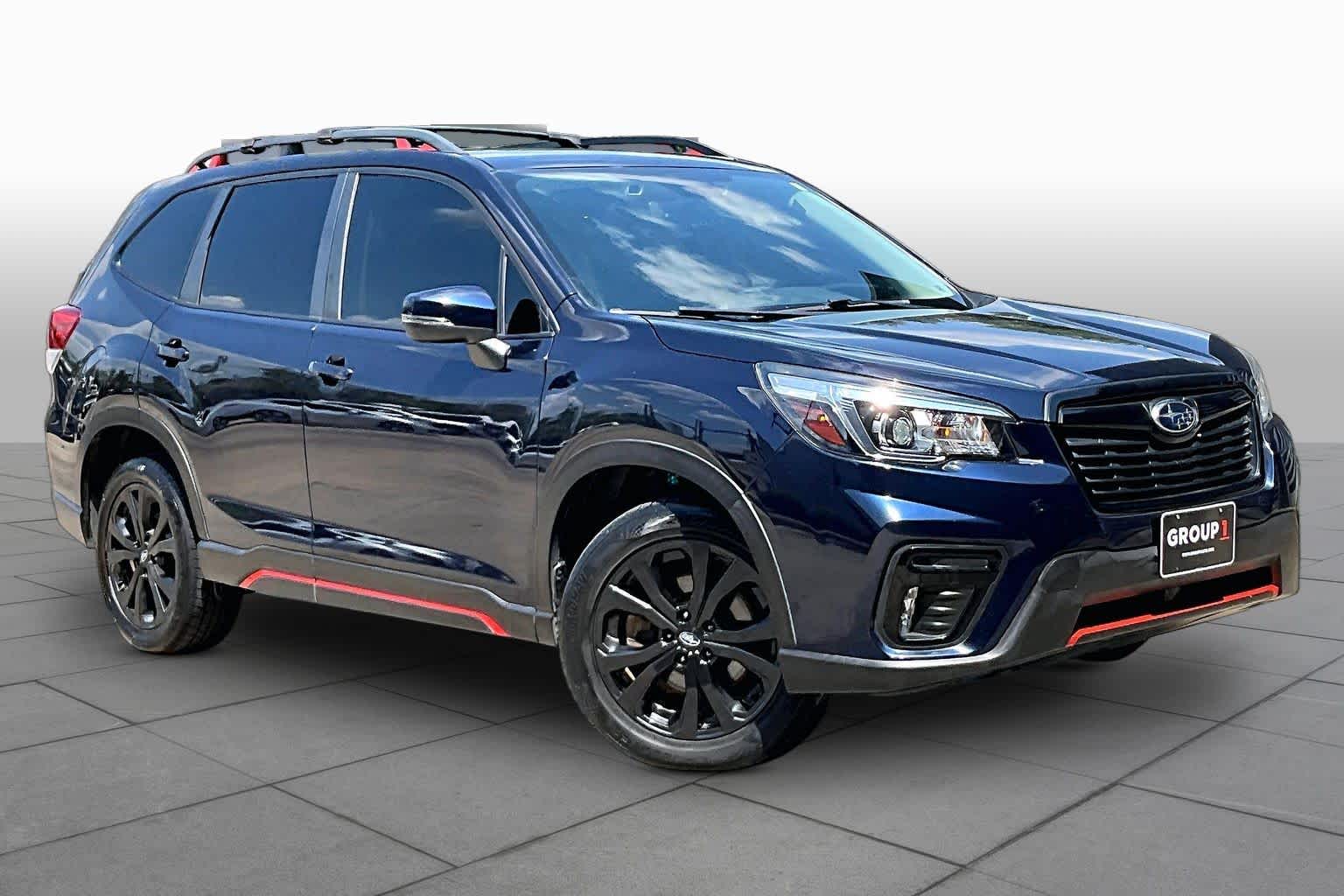 2019 Subaru Forester Sport Dark Blue Pearl at Texan GMC Buick