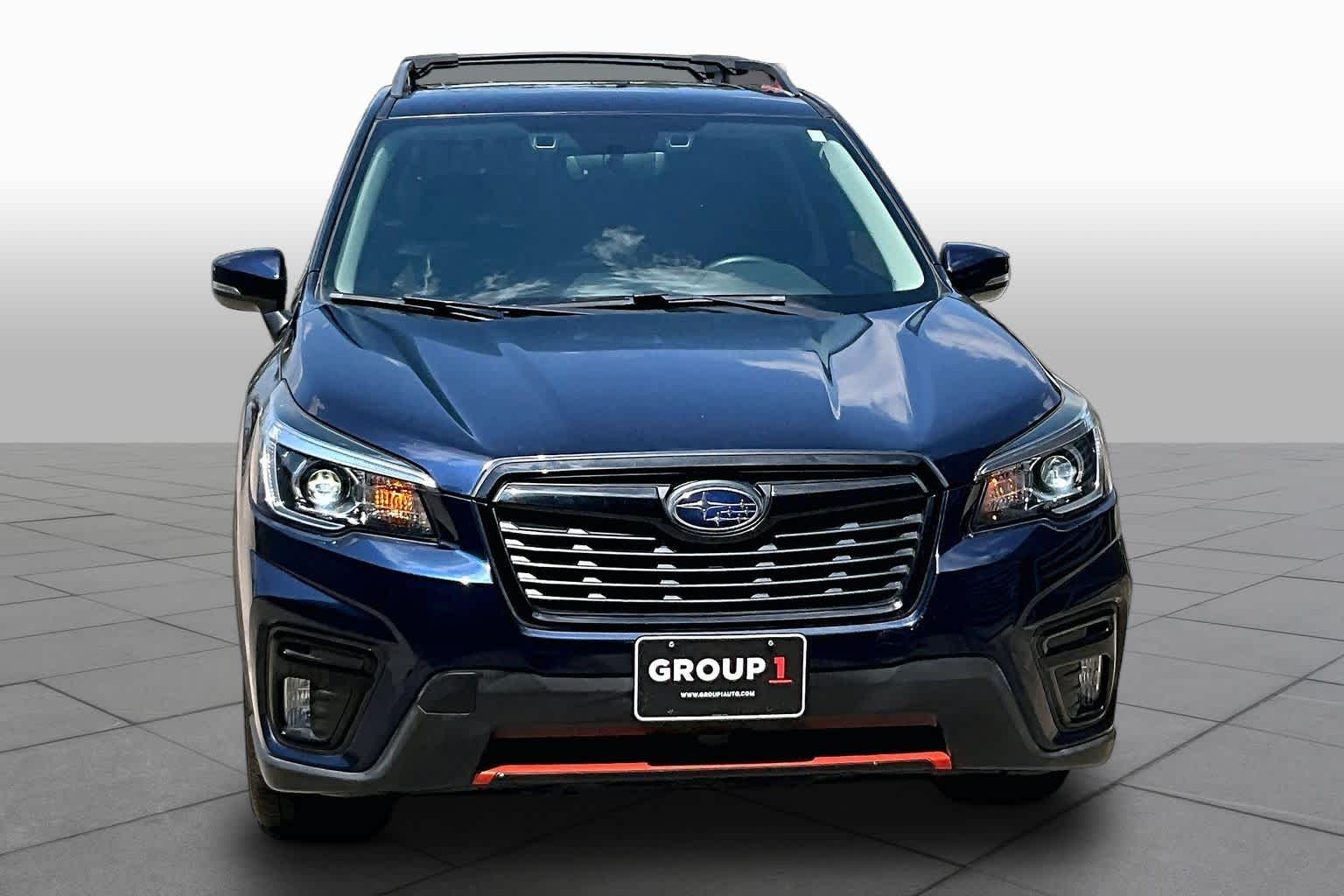 2019 Subaru Forester Sport Dark Blue Pearl at Texan GMC Buick