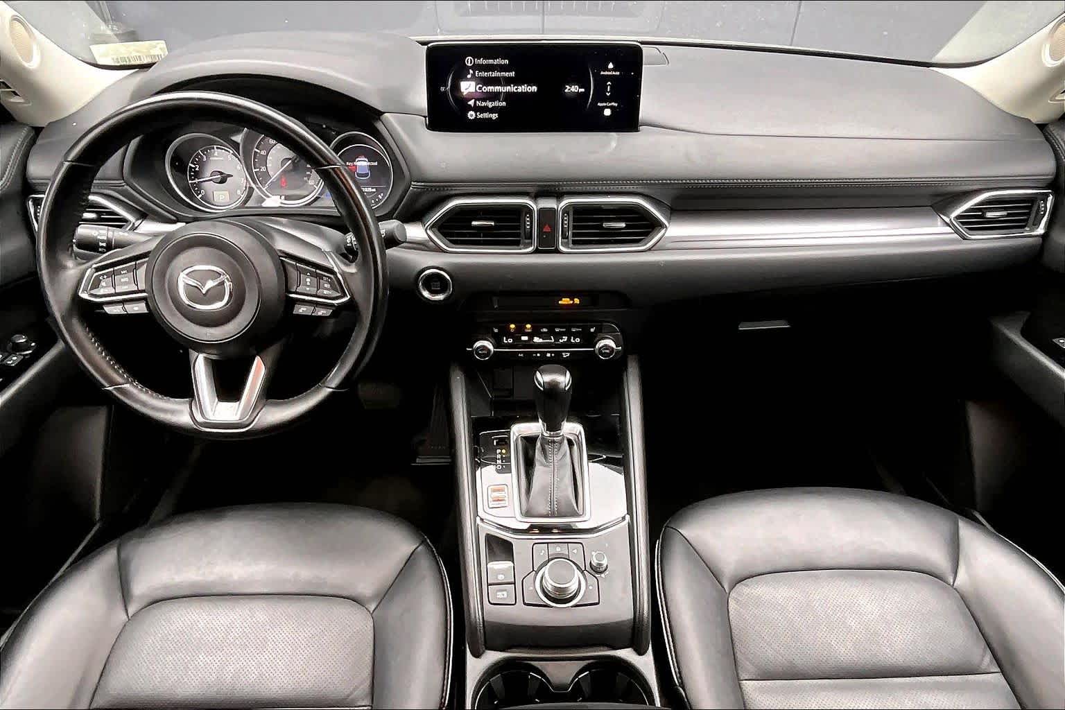 2024 Mazda CX-5 2.5 S Select Package Deep Crystal Blue Mica at Sterling McCall Nissan