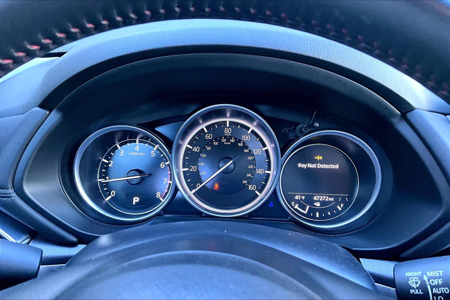 2024 Mazda CX-5 2.5 S Carbon Edition Polymetal Gray Metallic at AutoNation USA Houston