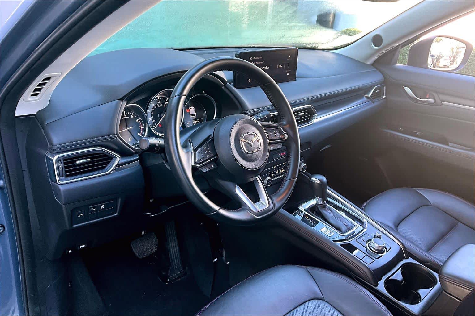 2024 Mazda CX-5 2.5 S Carbon Edition Polymetal Gray Metallic at AutoNation USA Houston