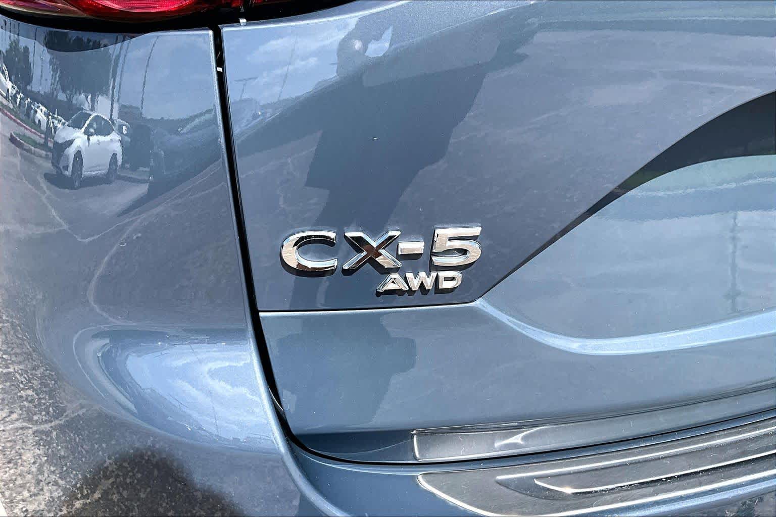 2021 Mazda CX-5 Carbon Edition Polymetal Gray at AutoNation USA Katy