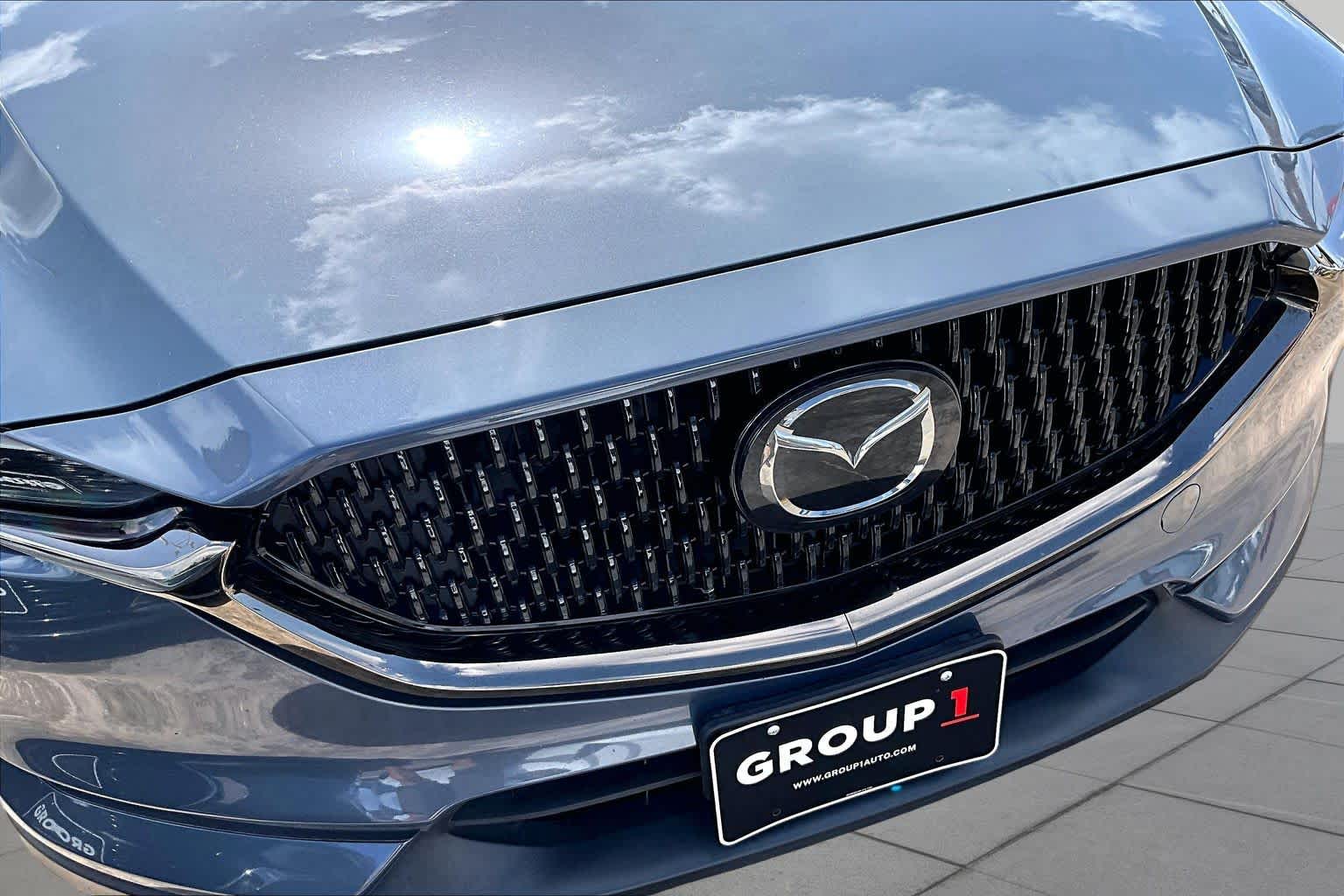 2021 Mazda CX-5 Carbon Edition Polymetal Gray at AutoNation USA Katy