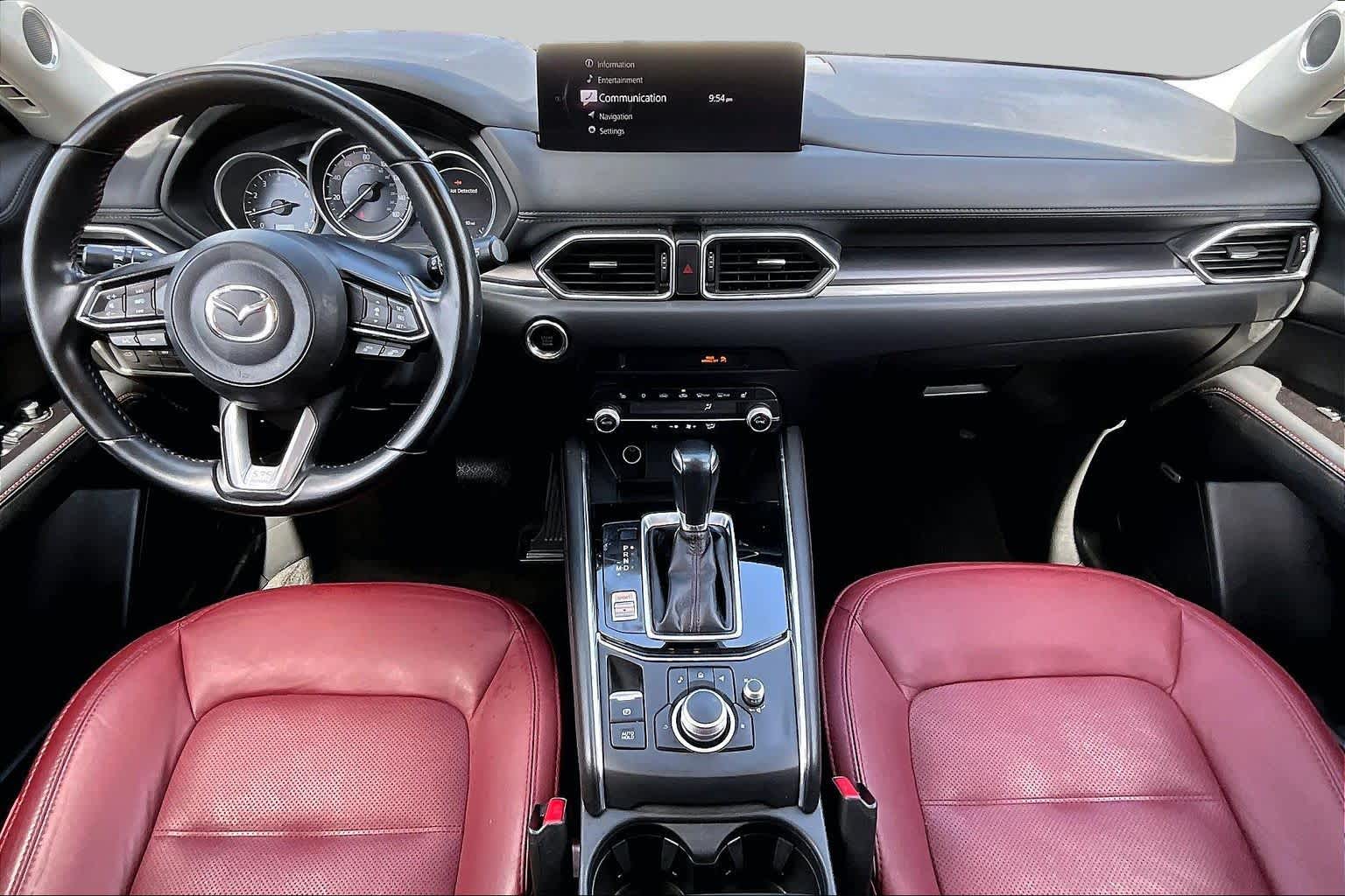 2021 Mazda CX-5 Carbon Edition Polymetal Gray at AutoNation USA Katy