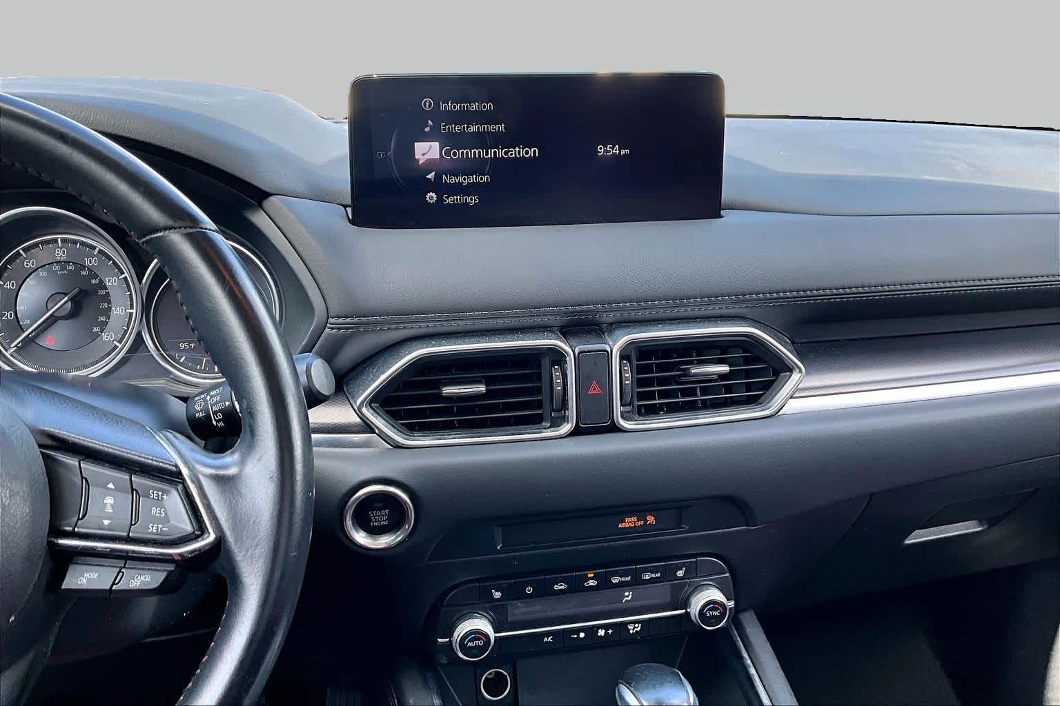 2021 Mazda CX-5 Carbon Edition Polymetal Gray at AutoNation USA Katy