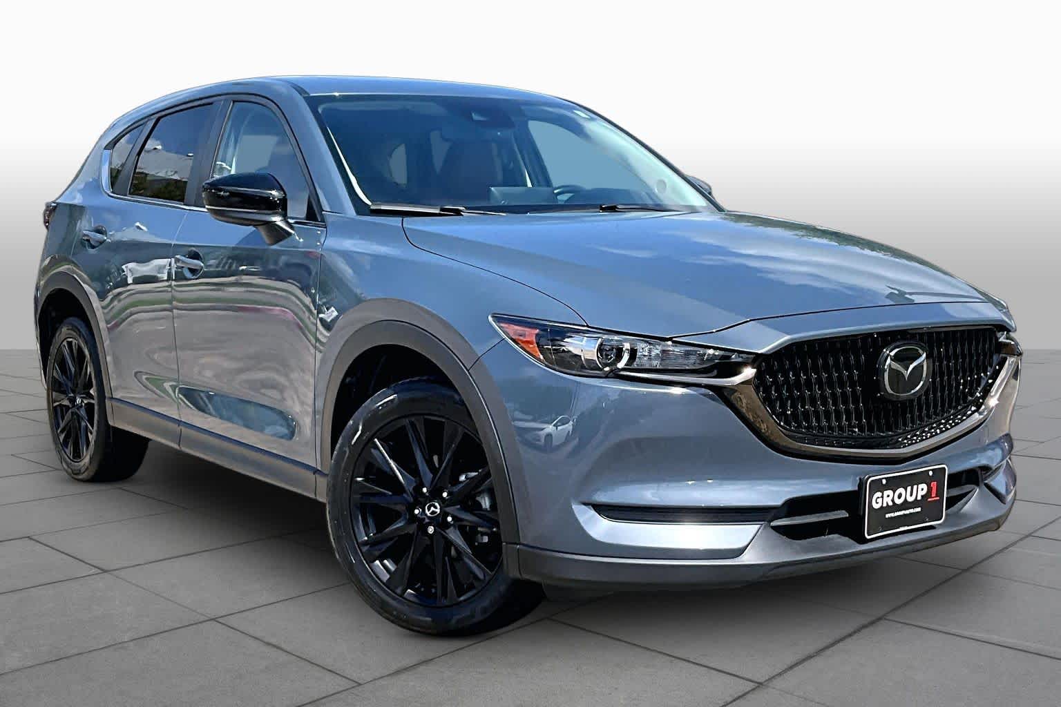 2021 Mazda CX-5 Carbon Edition Polymetal Gray at AutoNation USA Katy