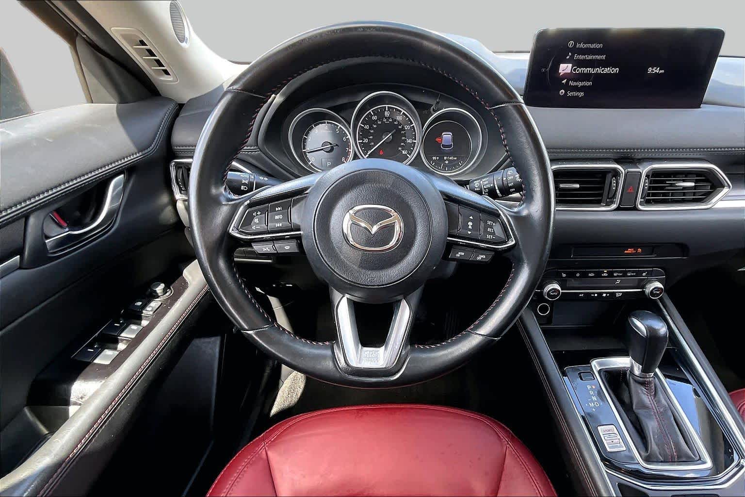 2021 Mazda CX-5 Carbon Edition Polymetal Gray at AutoNation USA Katy