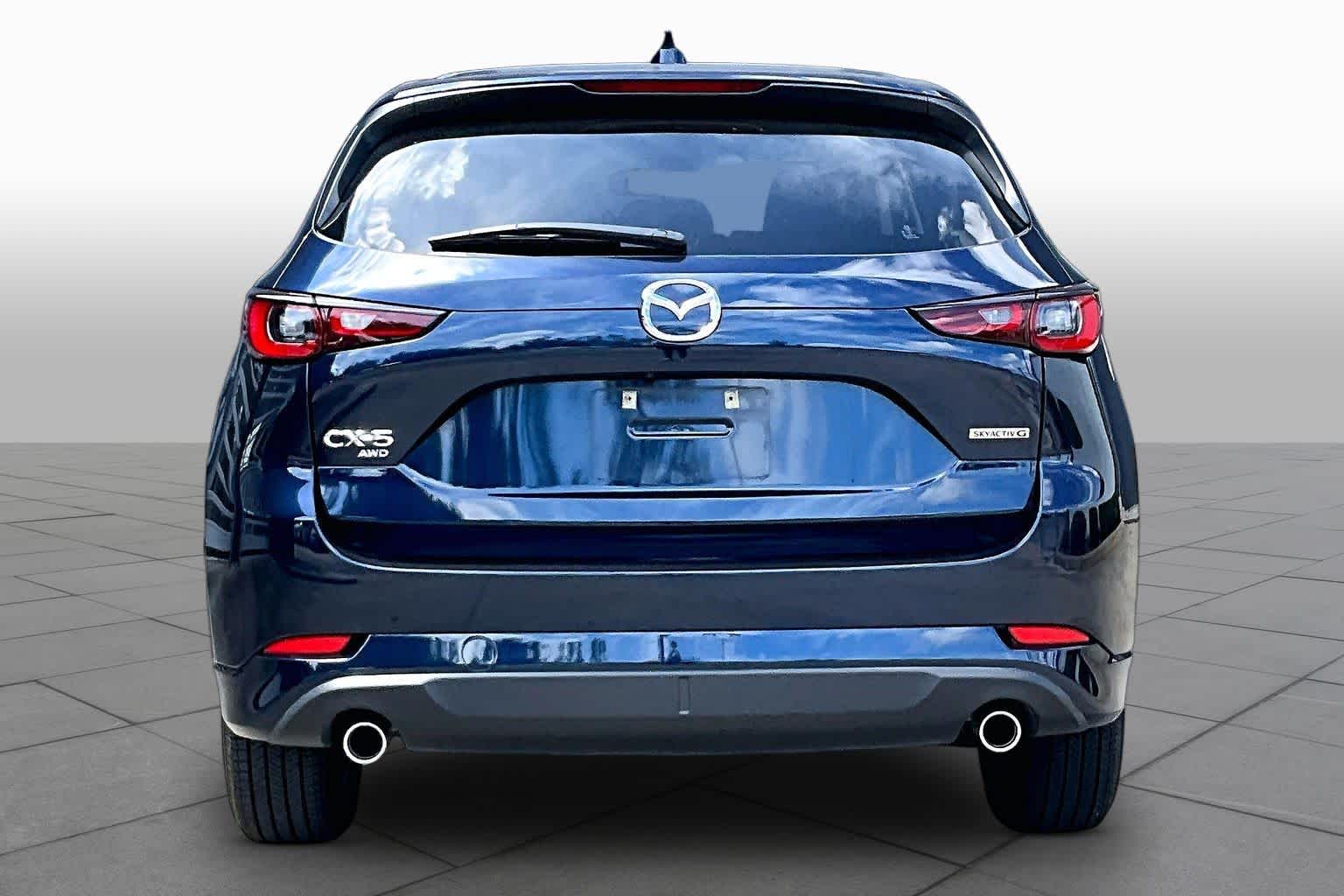 2025 Mazda CX-5 2.5 S Preferred Package Deep Crystal Blue Mica at Mercedes-Benz of Houston North