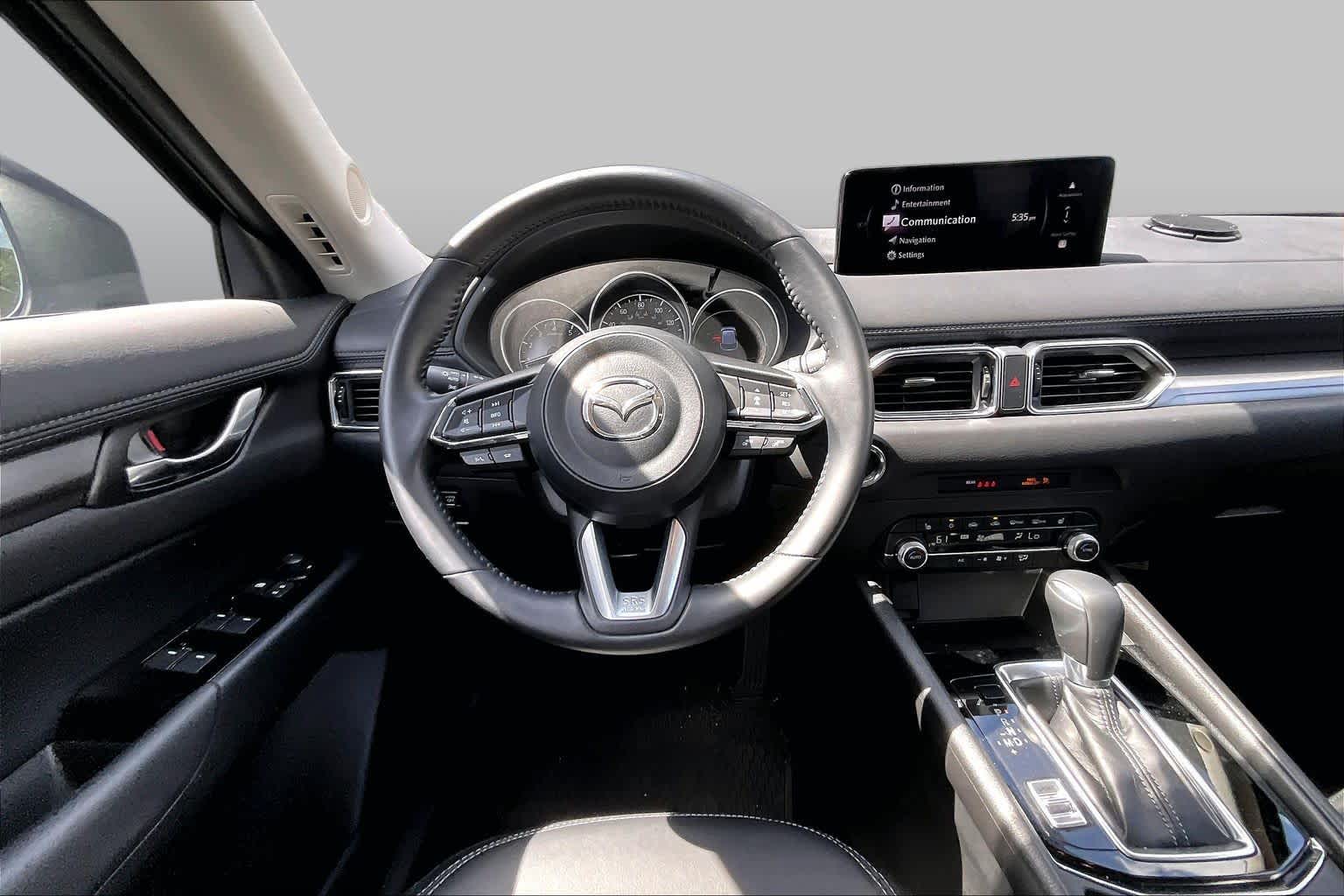 2025 Mazda CX-5 2.5 S Preferred Package Deep Crystal Blue Mica at Mercedes-Benz of Houston North