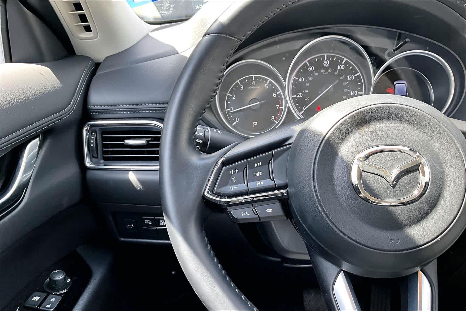 2025 Mazda CX-5 2.5 S Preferred Package Deep Crystal Blue Mica at Mercedes-Benz of Houston North