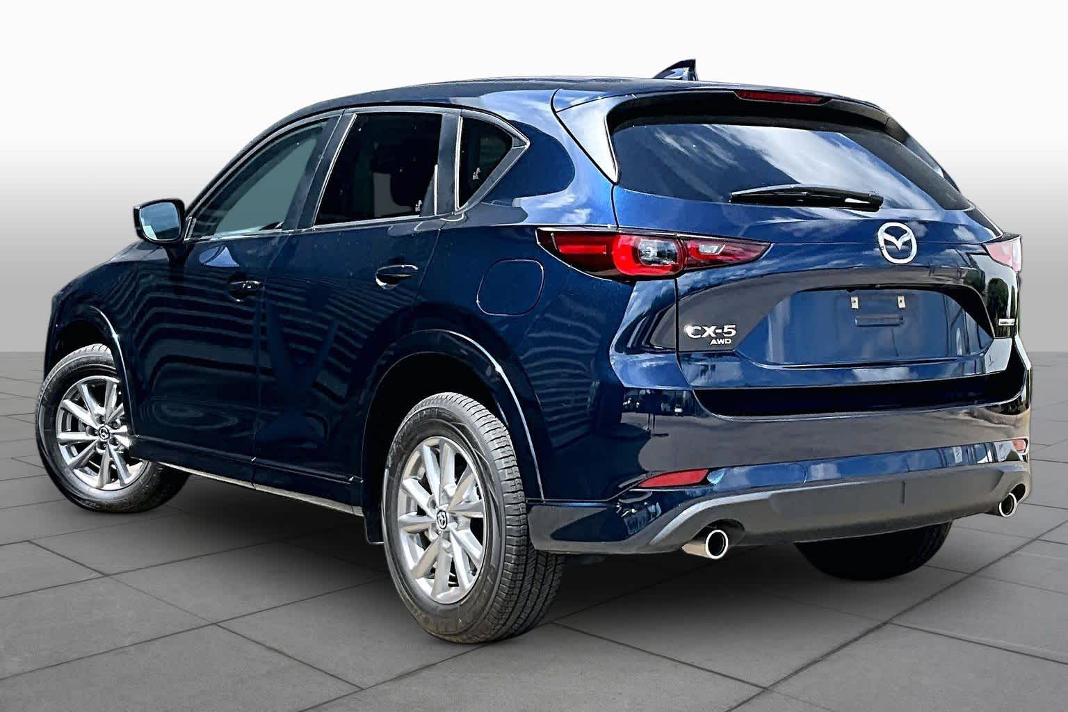 2025 Mazda CX-5 2.5 S Preferred Package Deep Crystal Blue Mica at Mercedes-Benz of Houston North