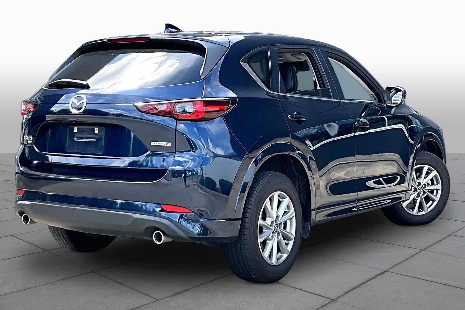 2025 Mazda CX-5 2.5 S Preferred Package Deep Crystal Blue Mica at Mercedes-Benz of Houston North