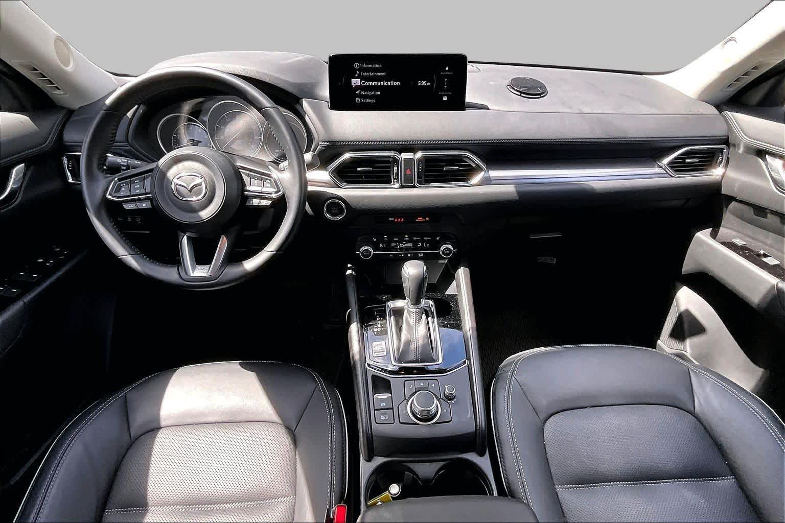 2025 Mazda CX-5 2.5 S Preferred Package Deep Crystal Blue Mica at Mercedes-Benz of Houston North