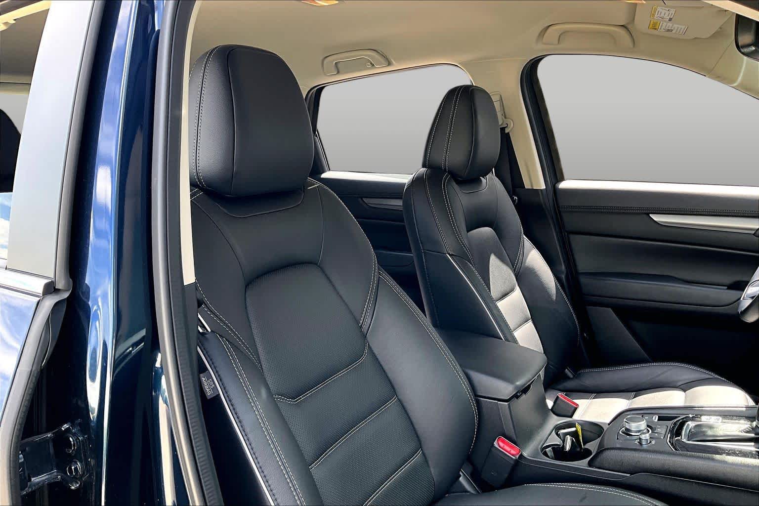 2025 Mazda CX-5 2.5 S Preferred Package Deep Crystal Blue Mica at Mercedes-Benz of Houston North