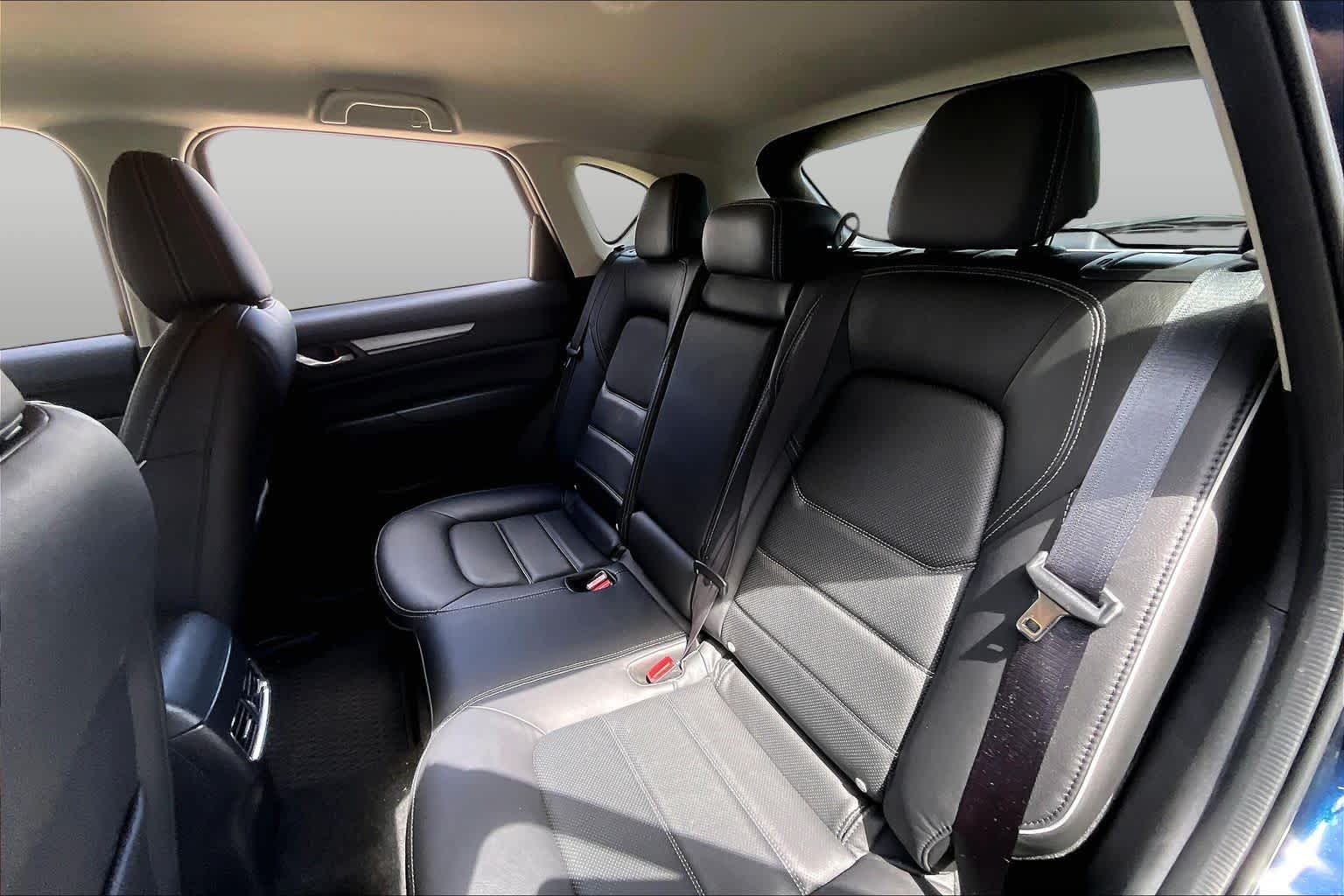 2025 Mazda CX-5 2.5 S Preferred Package Deep Crystal Blue Mica at Mercedes-Benz of Houston North