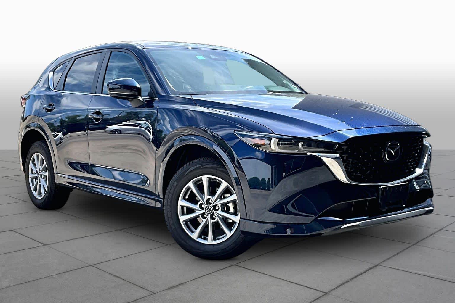 2025 Mazda CX-5 2.5 S Preferred Package Deep Crystal Blue Mica at Mercedes-Benz of Houston North