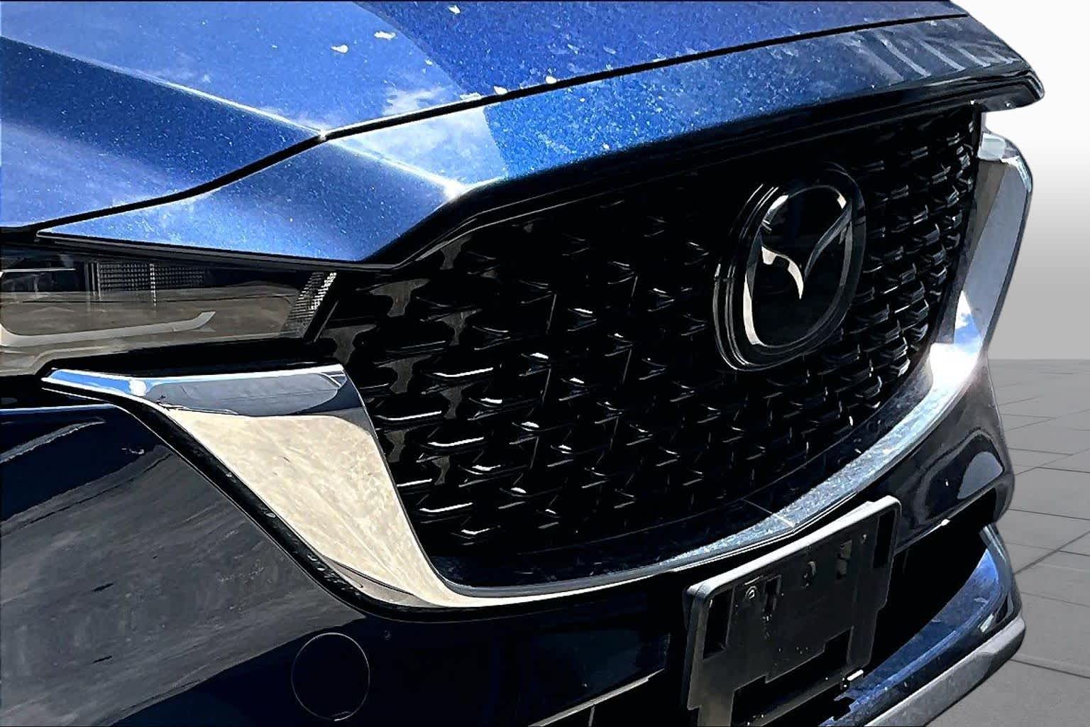2025 Mazda CX-5 2.5 S Preferred Package Deep Crystal Blue Mica at Mercedes-Benz of Houston North