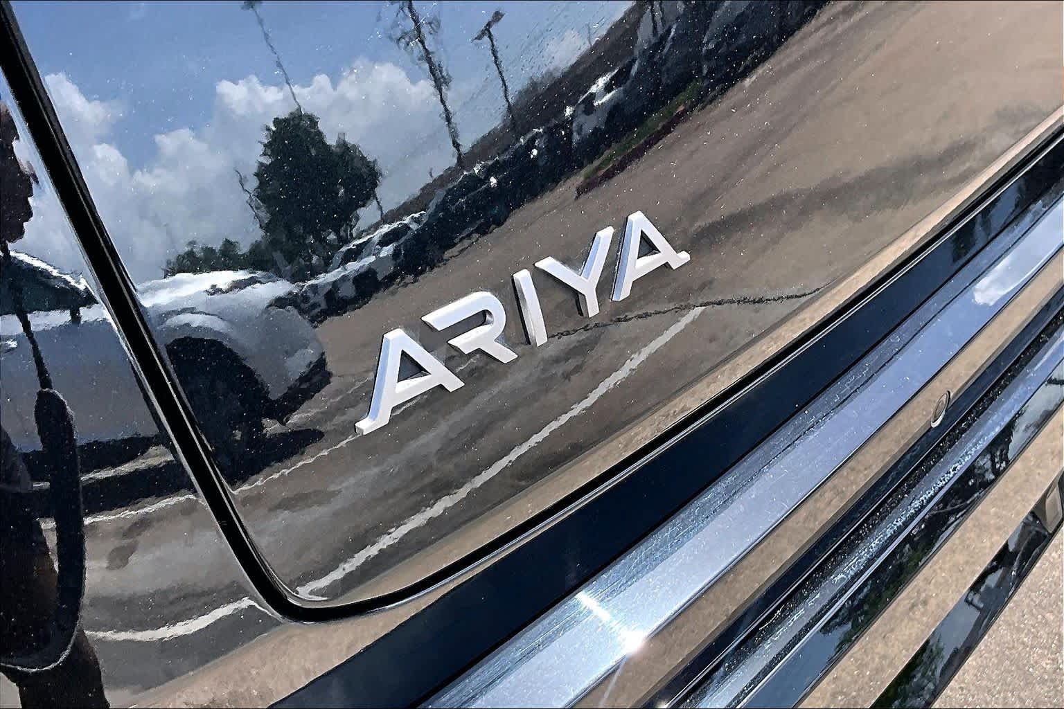 2024 Nissan ARIYA ENGAGE Black Diamond Pearl at Beck & Masten Kia