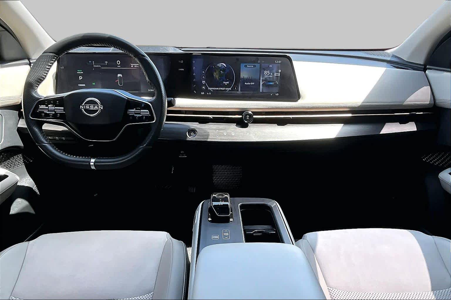 2024 Nissan ARIYA ENGAGE Black Diamond Pearl at Beck & Masten Kia