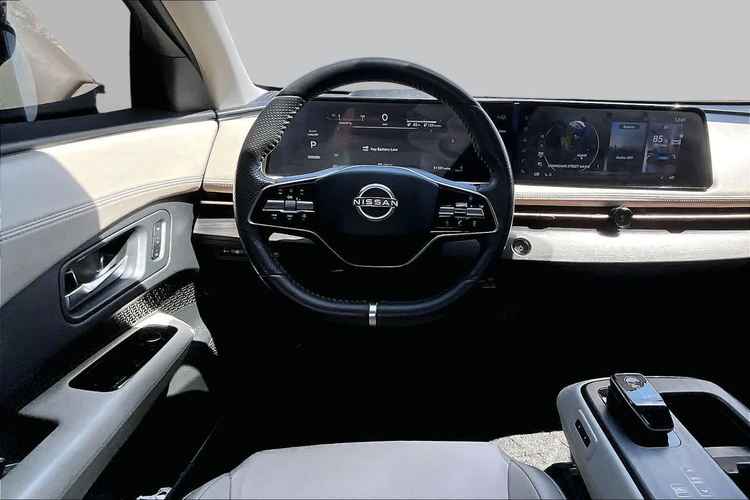 2024 Nissan ARIYA ENGAGE Black Diamond Pearl at Beck & Masten Kia
