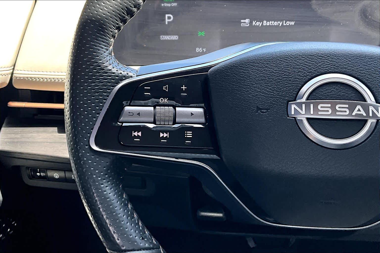 2024 Nissan ARIYA ENGAGE Black Diamond Pearl at Beck & Masten Kia