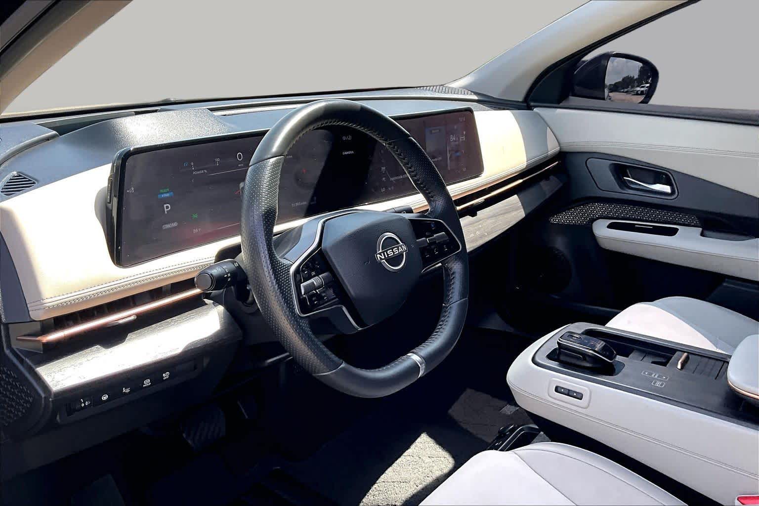 2024 Nissan ARIYA ENGAGE Black Diamond Pearl at Beck & Masten Kia