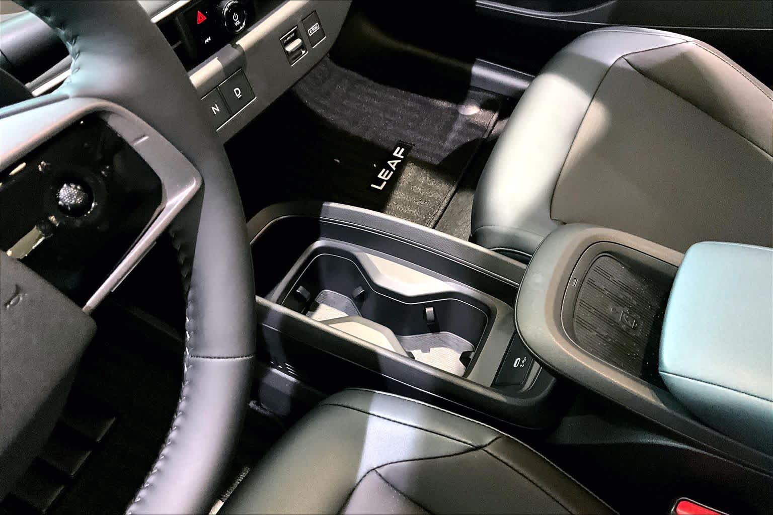 2026 Nissan LEAF SV+ Black Diamond Pearl at Sterling McCall Nissan