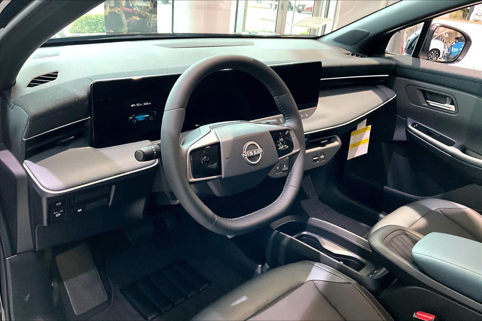 2026 Nissan LEAF SV+ Black Diamond Pearl at Sterling McCall Nissan