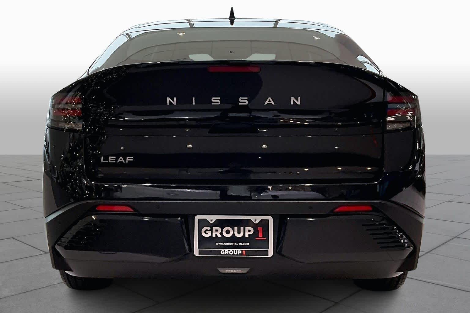 2026 Nissan LEAF SV+ Black Diamond Pearl at Sterling McCall Nissan