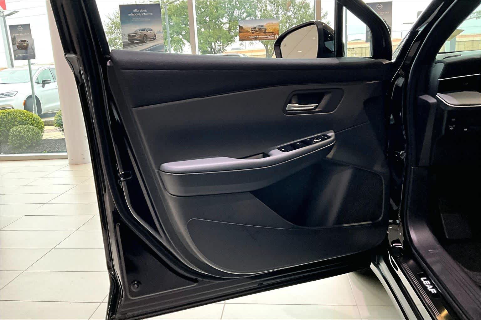 2026 Nissan LEAF SV+ Black Diamond Pearl at Sterling McCall Nissan