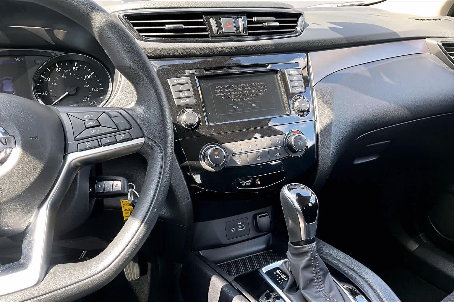 2022 Nissan Rogue Sport S Glacier White at Sterling McCall Nissan