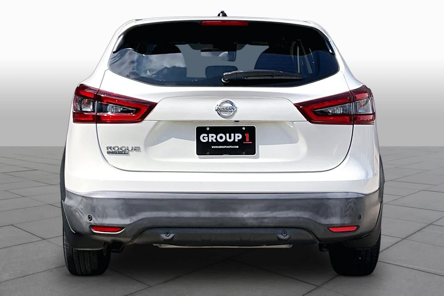 2022 Nissan Rogue Sport S Glacier White at Sterling McCall Nissan