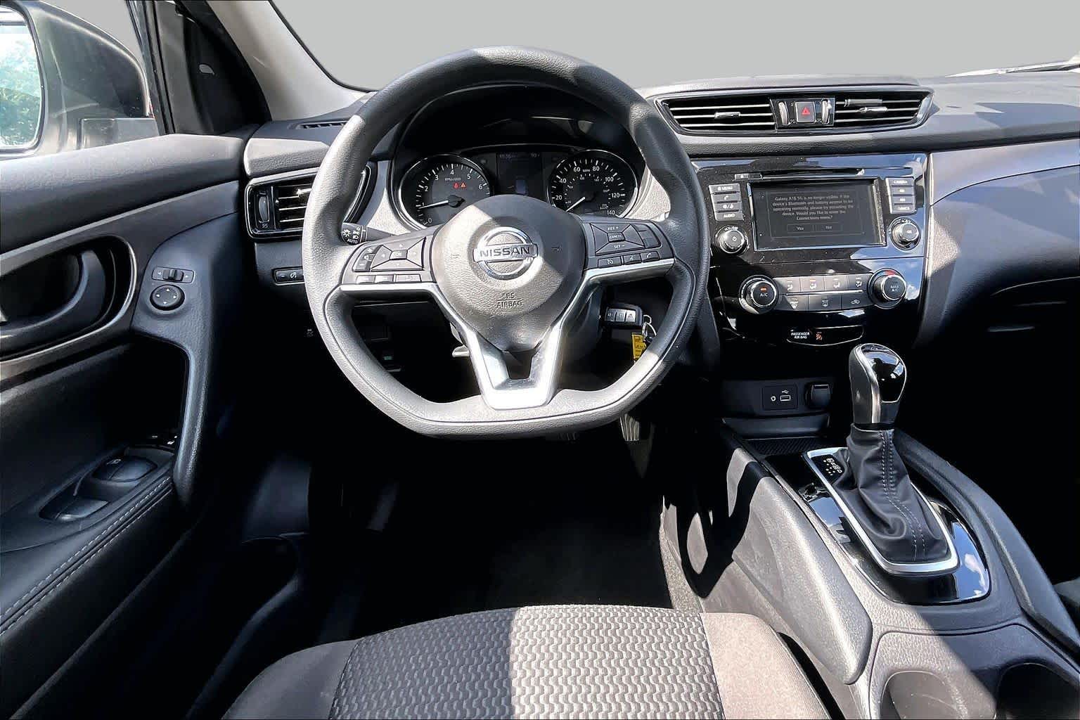 2022 Nissan Rogue Sport S Glacier White at Sterling McCall Nissan