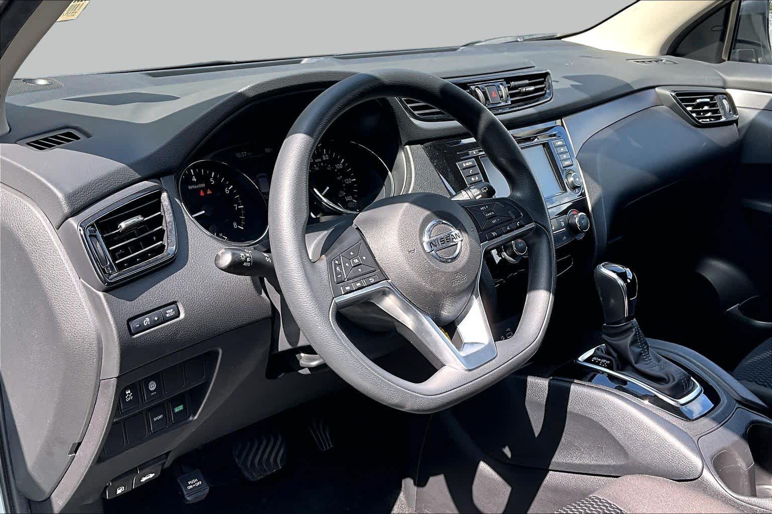 2022 Nissan Rogue Sport S Glacier White at Sterling McCall Nissan