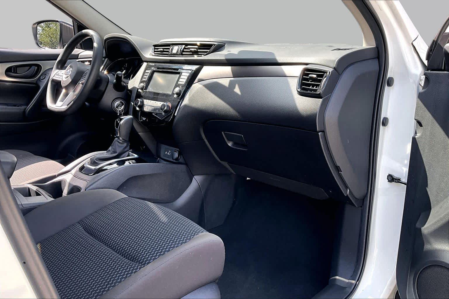 2022 Nissan Rogue Sport S Glacier White at Sterling McCall Nissan