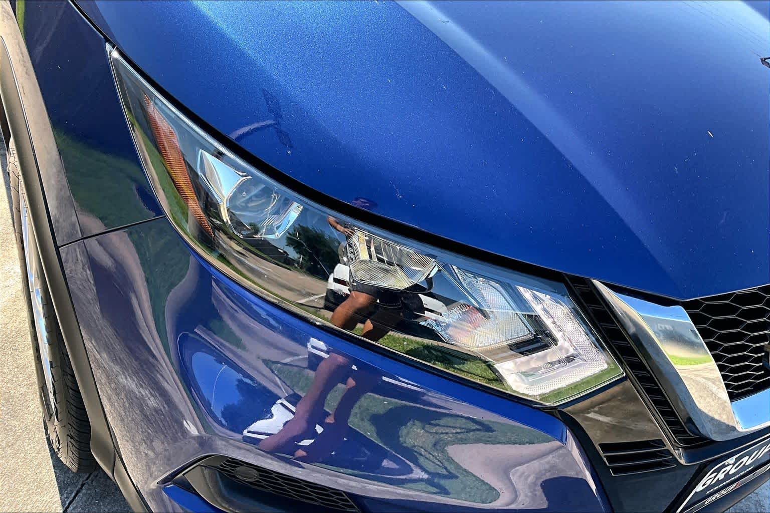2022 Nissan Rogue Sport SV Caspian Blue Metallic at AutoNation Toyota Gulf Fwy