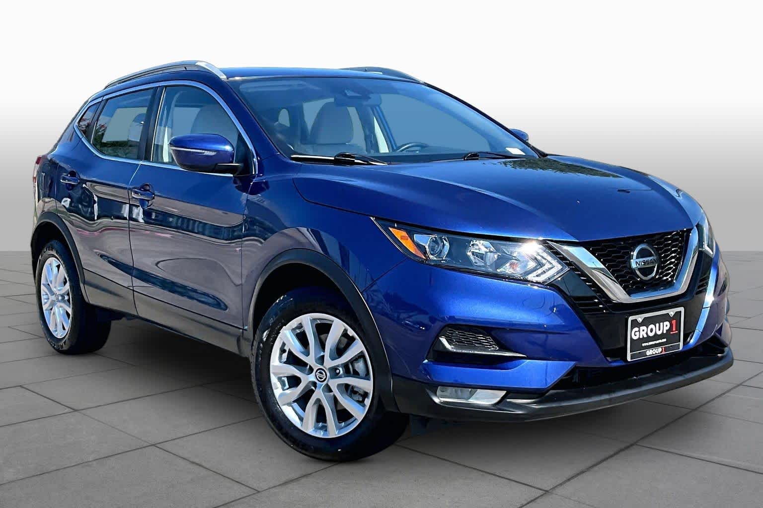 2022 Nissan Rogue Sport SV Caspian Blue Metallic at AutoNation Toyota Gulf Fwy