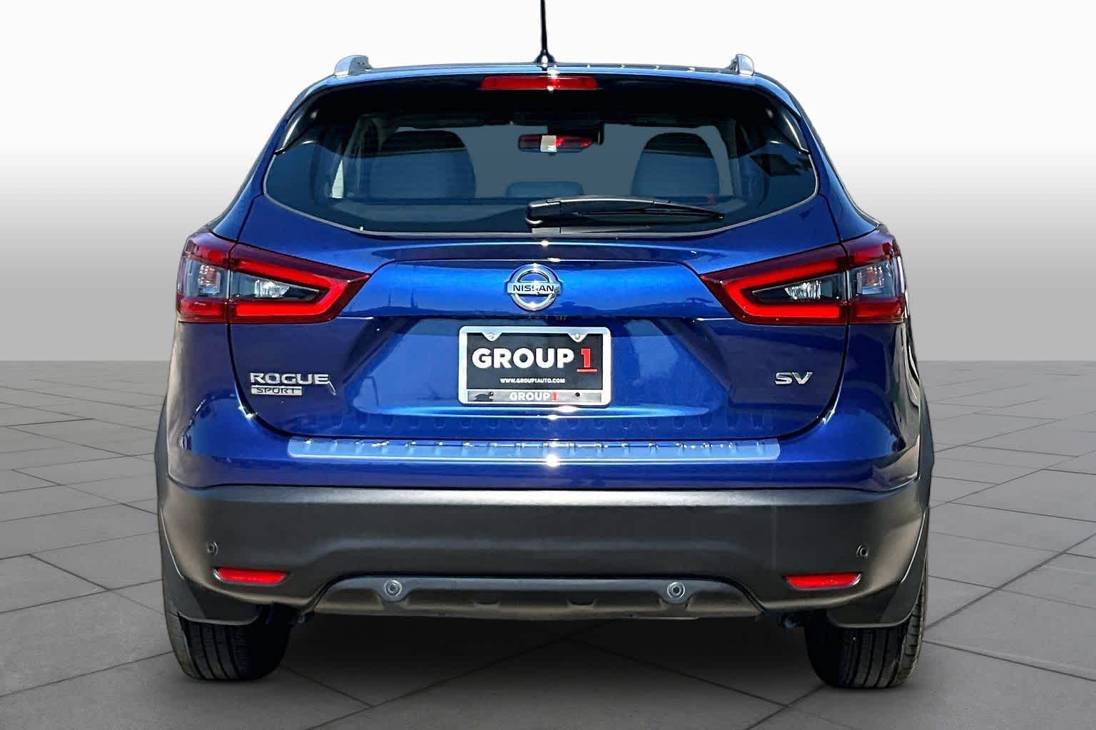 2022 Nissan Rogue Sport SV Caspian Blue Metallic at AutoNation Toyota Gulf Fwy