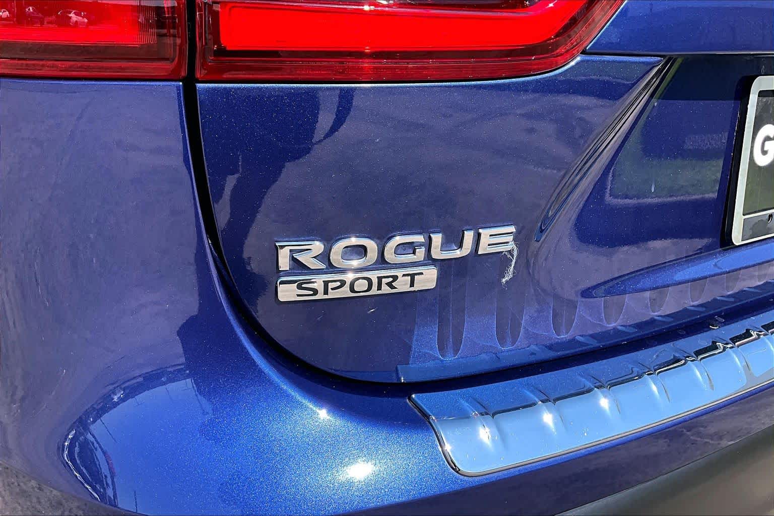 2022 Nissan Rogue Sport SV Caspian Blue Metallic at AutoNation Toyota Gulf Fwy