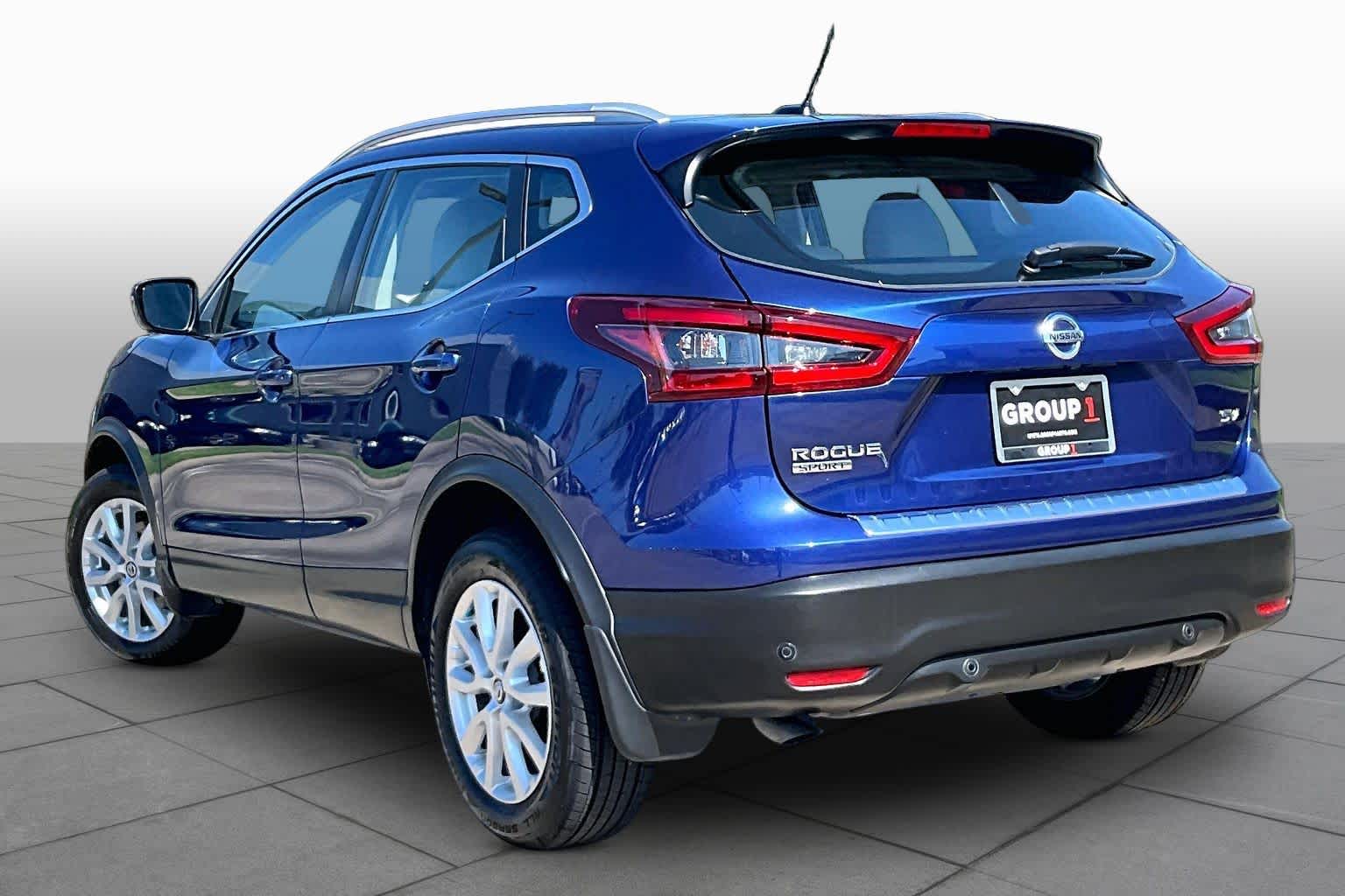 2022 Nissan Rogue Sport SV Caspian Blue Metallic at AutoNation Toyota Gulf Fwy