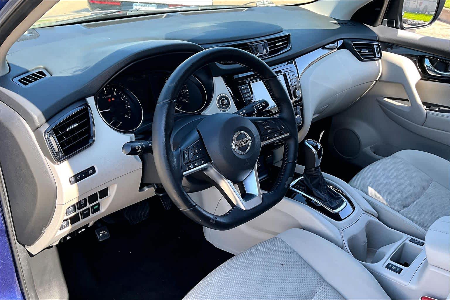 2022 Nissan Rogue Sport SV Caspian Blue Metallic at AutoNation Toyota Gulf Fwy