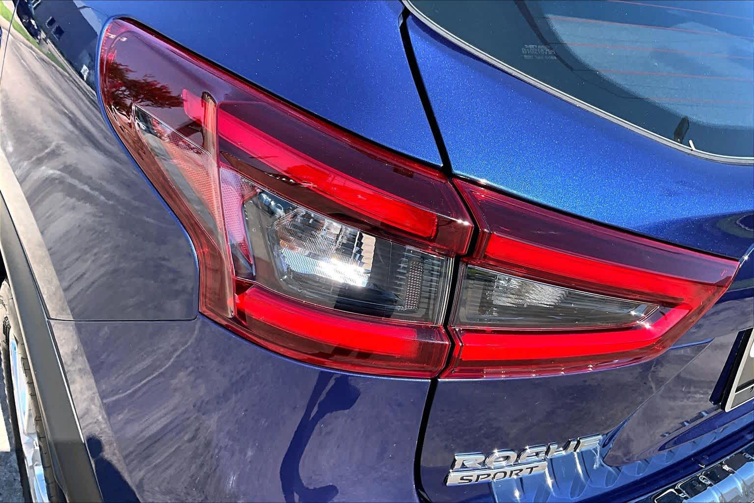 2022 Nissan Rogue Sport SV Caspian Blue Metallic at AutoNation Toyota Gulf Fwy