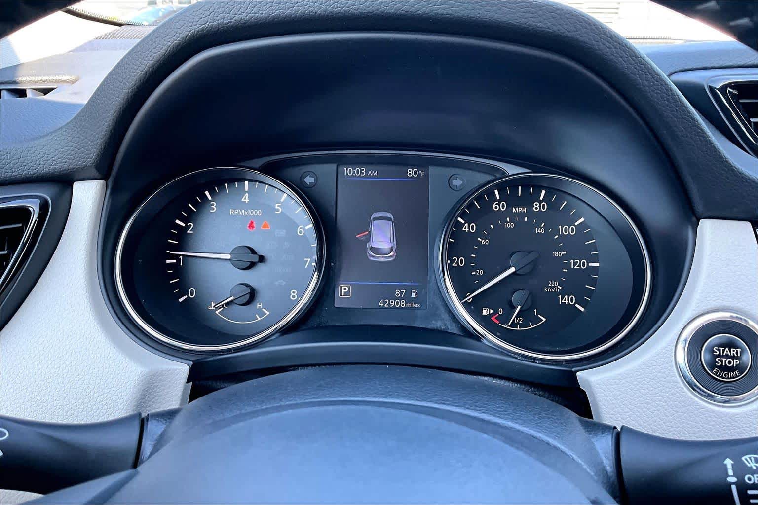 2022 Nissan Rogue Sport SV Caspian Blue Metallic at AutoNation Toyota Gulf Fwy