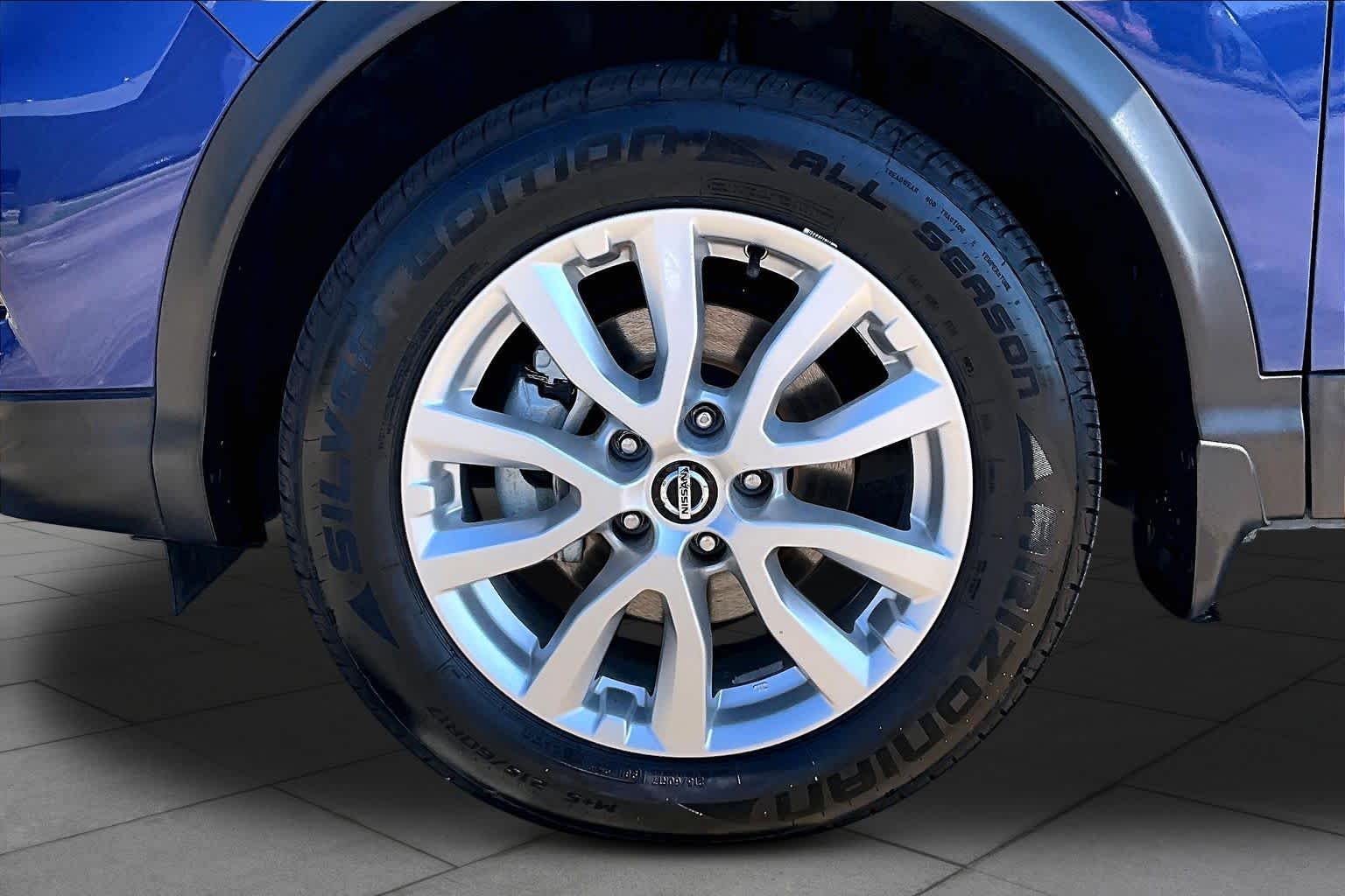 2022 Nissan Rogue Sport SV Caspian Blue Metallic at AutoNation Toyota Gulf Fwy